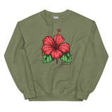 Amapola Flor Maga Unisex Sweatshirt