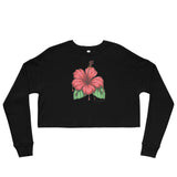 Amapola Drip Flor Maga Women's Crop Sweatshirt