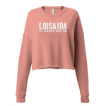 Loisaida the Corazon Women's Crop Sweatshirt