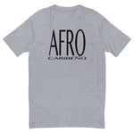 Afro Caribeño Large Text Short Sleeve T-shirt