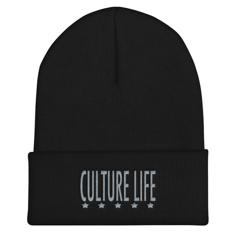 CULTURE LIFE  Cuffed Beanie Hat Accessory