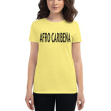 Afro Caribeña Women's short sleeve t-shirt