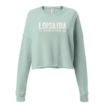 Loisaida the Corazon Women's Crop Sweatshirt