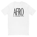 Afro Caribeño Large Text Short Sleeve T-shirt
