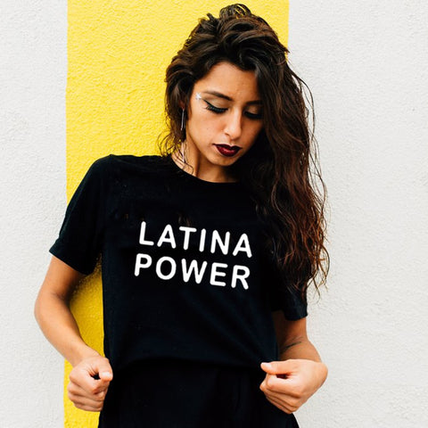 Latina Power T-Shirt Puerto Rico Collection